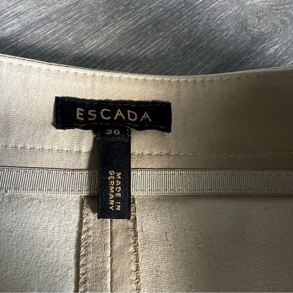 Escada lamb leather pants - Picture 3 of 7